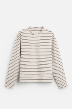CAMISETA JACQUARD RAYAS