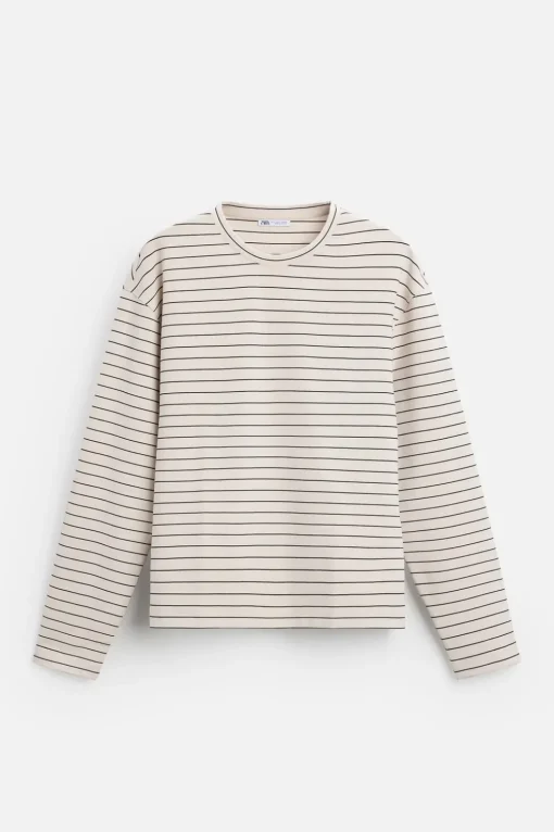 CAMISETA JACQUARD RAYAS