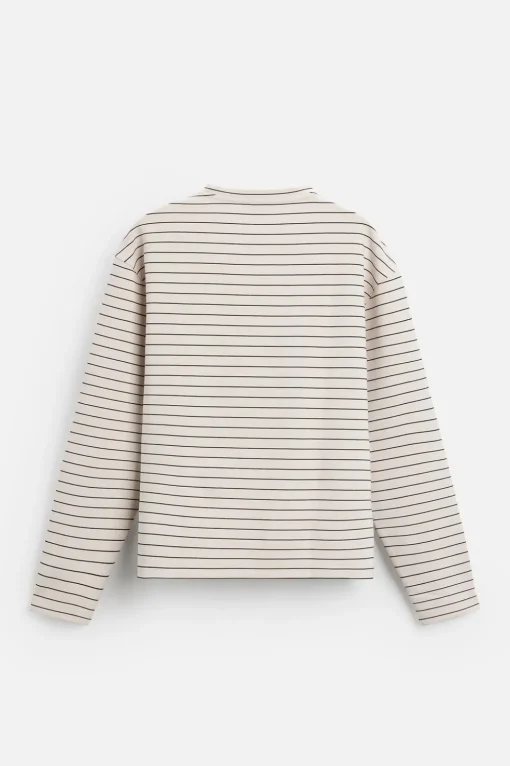 CAMISETA JACQUARD RAYAS