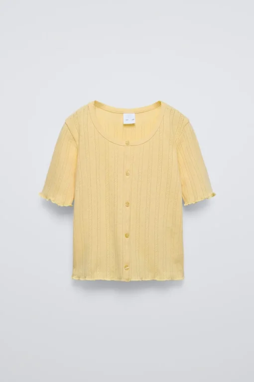 CAMISETA POINTELLE BOTONES