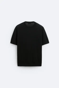CAMISETA PUNTO ALGODÓN - SEDA
