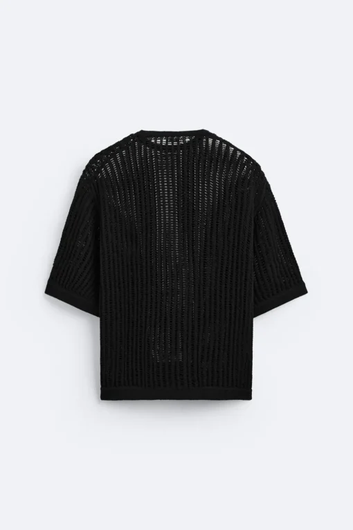 CAMISETA PUNTO CALADO