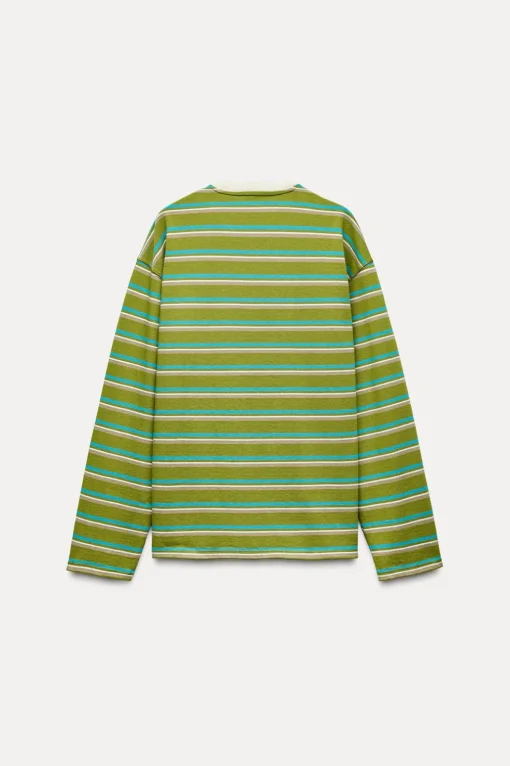 CAMISETA RAYAS HEAVY COTTON