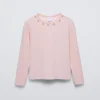 CAMISETA RIB FLORES