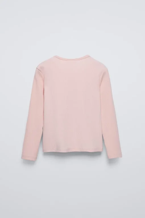 CAMISETA RIB FLORES