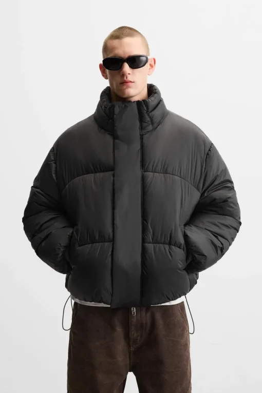 CAZADORA ACOLCHADA BOXY FIT