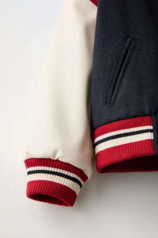 CAZADORA BOMBER VARSITY
