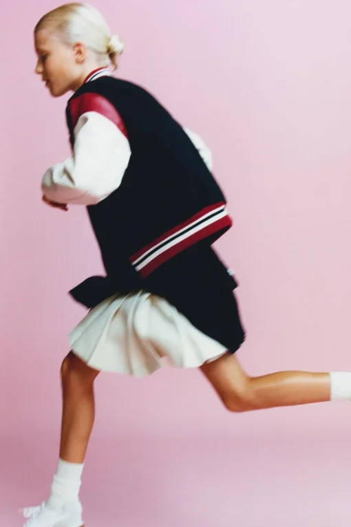 CAZADORA BOMBER VARSITY