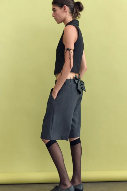 CHALECO RECTO CAMISERO