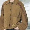 CHAQUETA PIEL BORDADA ZW COLLECTION