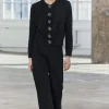 CHAQUETA PUNTO HILO METALIZADO