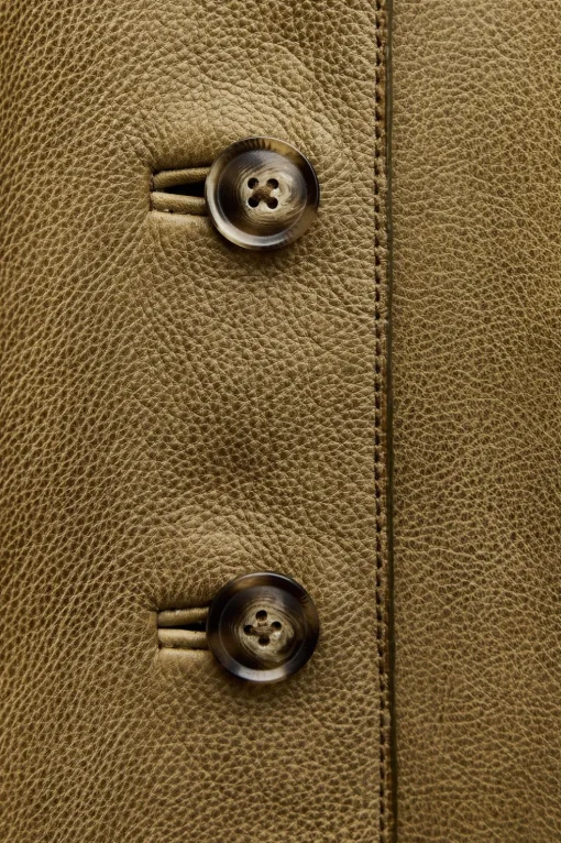 CHAQUETA RECTA PIEL 100% ZW COLLECTION