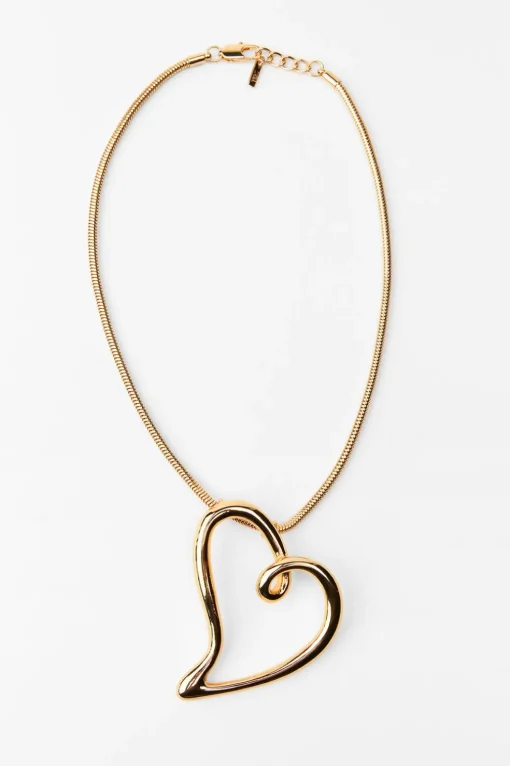 COLLAR CORDÓN CORAZÓN