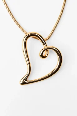 COLLAR CORDÓN CORAZÓN