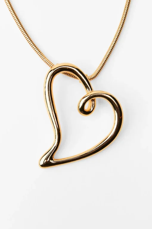 COLLAR CORDÓN CORAZÓN