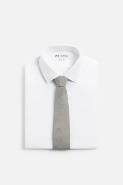 CORBATA SEDA - ALGODÓN PUNTOS