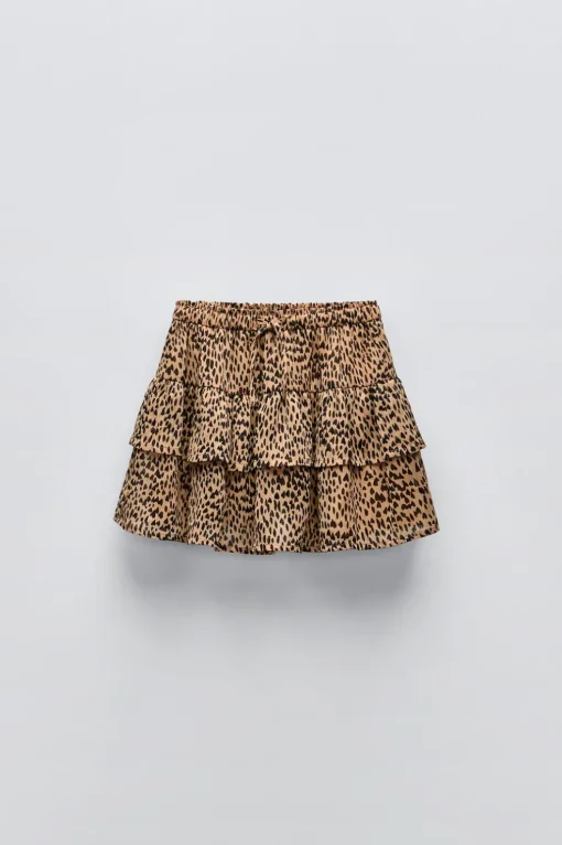 FALDA BERMUDA ANIMAL PRINT