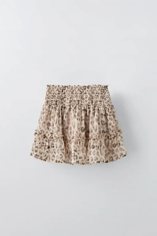 FALDA BERMUDA ANIMAL PRINT