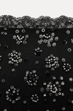 FALDA BORDADOS ABALORIOS ZW COLLECTION