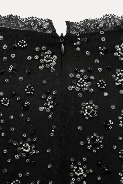 FALDA BORDADOS ABALORIOS ZW COLLECTION