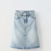 FALDA LARGA DENIM