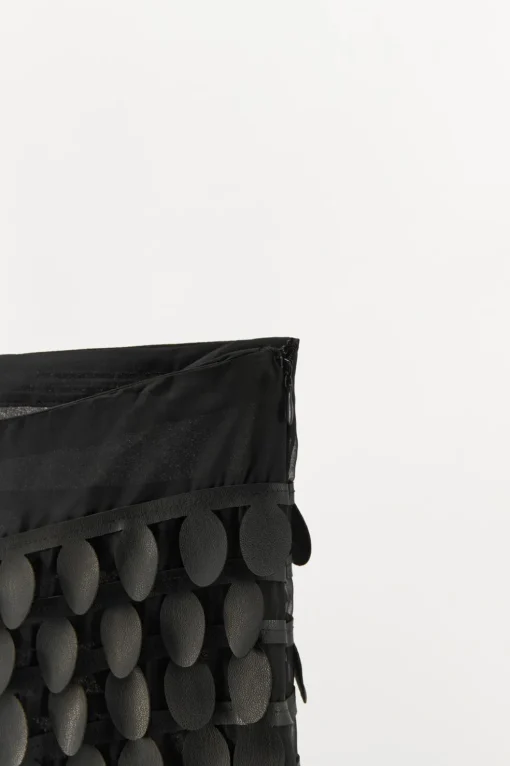 FALDA MIDI COMBINADA