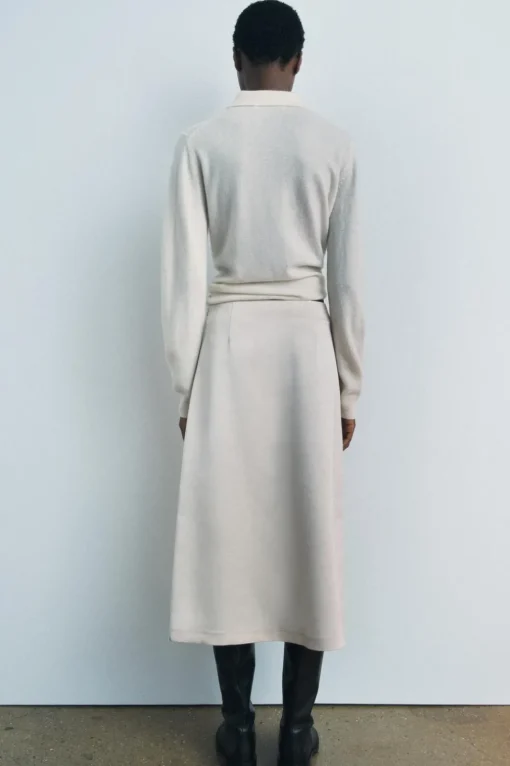 FALDA MIDI CREMALLERA ZW COLLECTION