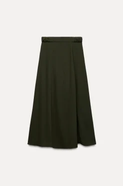 FALDA MIDI CREPE