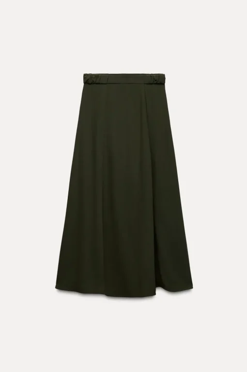 FALDA MIDI CREPE