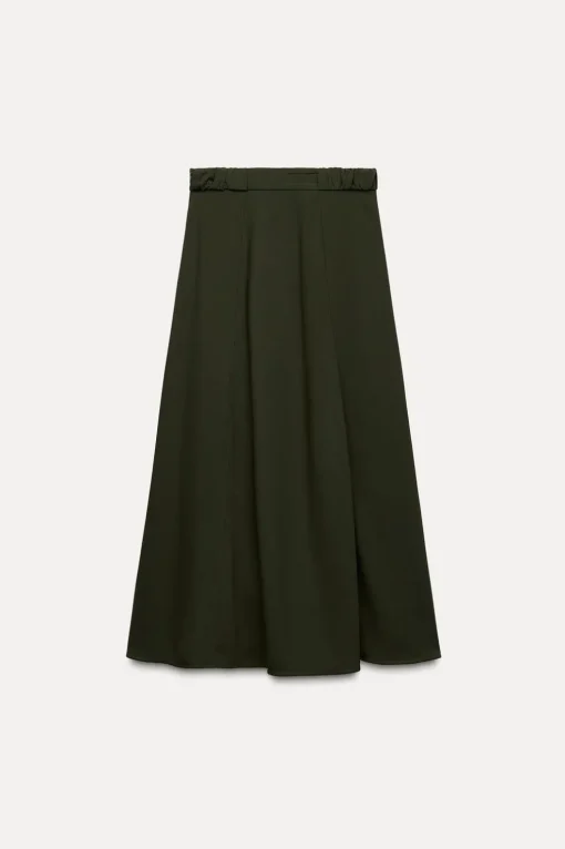 FALDA MIDI CREPE