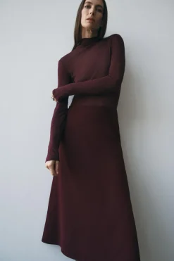 FALDA MIDI GODETS ZW COLLECTION