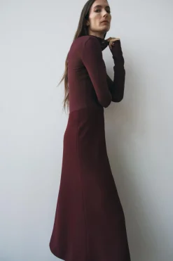 FALDA MIDI GODETS ZW COLLECTION