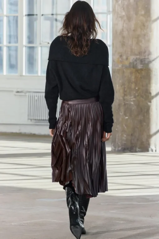 FALDA MIDI PLISADA ZW COLLECTION