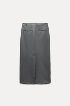 FALDA MIDI RECTA