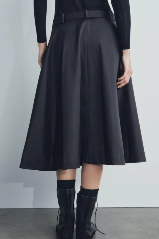 FALDA MIDI VOLUMEN ZW COLLECTION