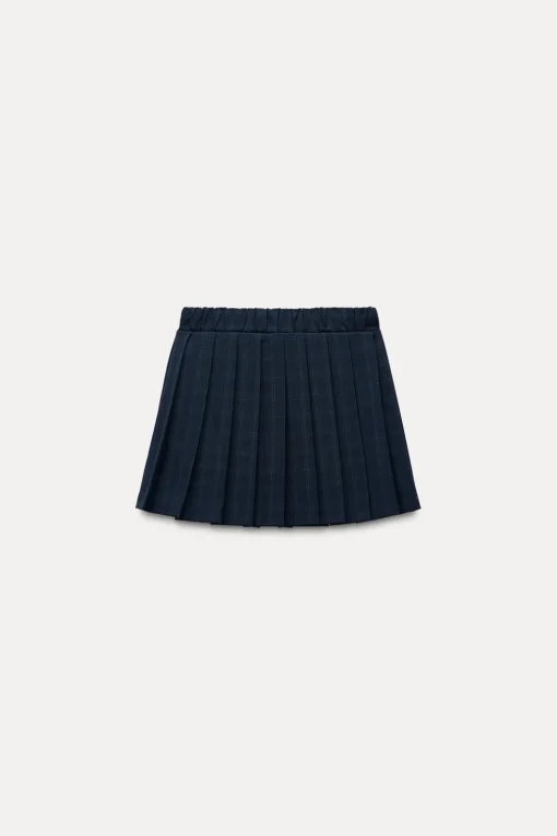 FALDA MINI CUADROS TABLAS