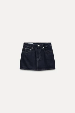 FALDA MINI DENIM TRF