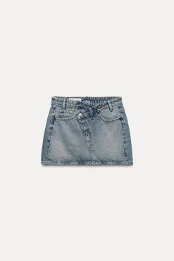 FALDA MINI DENIM TRF