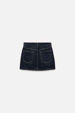 FALDA MINI DENIM TRF