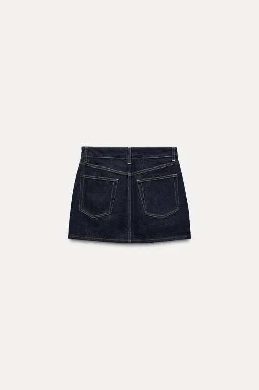 FALDA MINI DENIM TRF