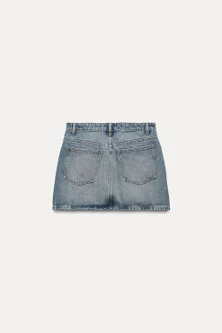 FALDA MINI DENIM TRF