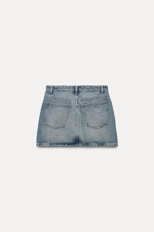 FALDA MINI DENIM TRF