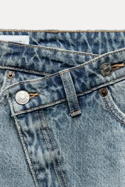 FALDA MINI DENIM TRF