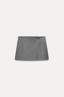 FALDA PANTALÓN CRUZADA HILO METALIZADO