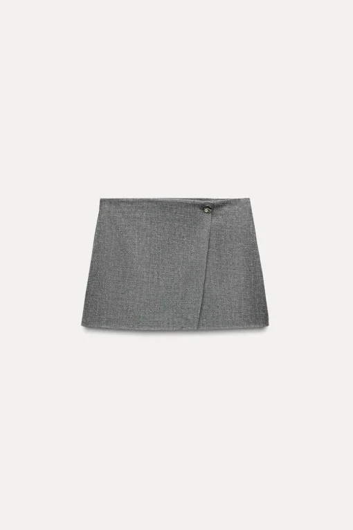 FALDA PANTALÓN CRUZADA HILO METALIZADO