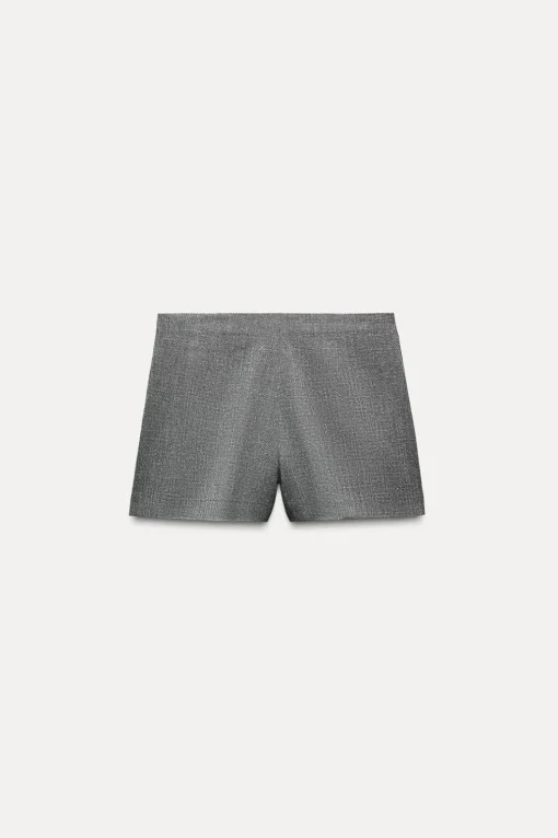FALDA PANTALÓN CRUZADA HILO METALIZADO