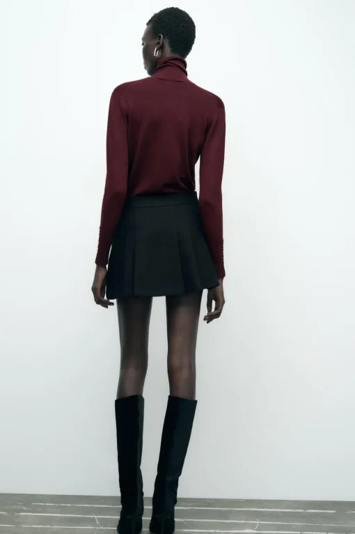 FALDA PANTALÓN PLIEGUES