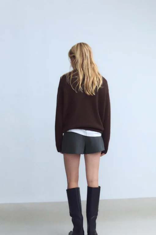 FALDA PANTALÓN TABLAS CINTURÓN