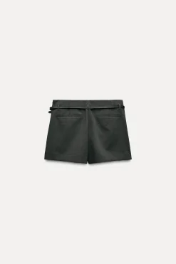 FALDA PANTALÓN TABLAS CINTURÓN