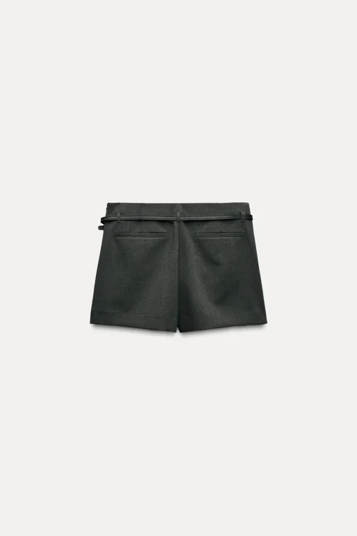 FALDA PANTALÓN TABLAS CINTURÓN